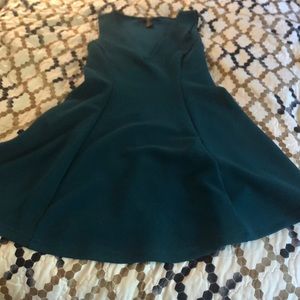 Emerald Green Skater Dress